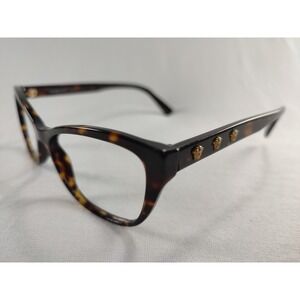 Versace‎ MOD 3249 108 Tortoise Havana Cat Eye Eyeglass Frames 54-16-140 Italy